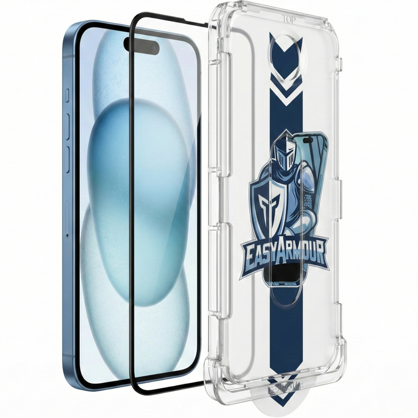 Folie Sticla Premium cu Kit Montare Inclus pentru iPhone 14 Plus