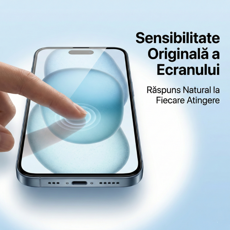 Folie Sticla Premium cu Kit Montare Inclus pentru iPhone X